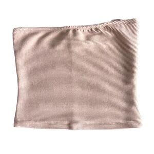Dynamite Ribbed Strapless Bandeau Nude XS